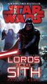 Okładka wydania oryginalnego (miękka) - Lords of the Sith.