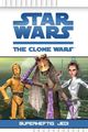 Okładka wydania niemieckiego - The Clone Wars: Superheftig Jedi.