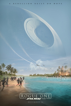 Pierwszy plakat promocyjny Rogue One.